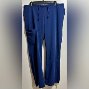 Jockey Women's Navy Flare Scrub Pants (1074)